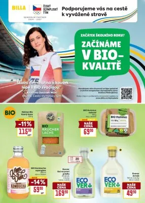 akční leták BILLA 1.9.2025-30.9.2025