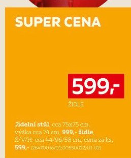 Jídelní židle