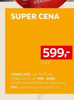 Jídelní židle