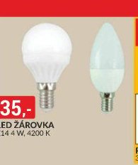 LED ŽÁROVKA E14 4 W, 4200 K - bauMax akcniletaky.com