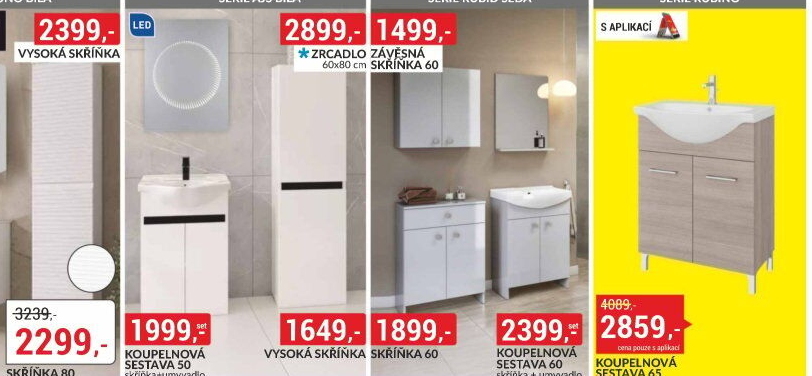 Koupelnový nábytek