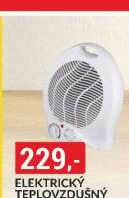 Teplovzdušný ventilátor