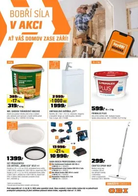 akční leták OBI 1.9.2025-30.9.2025