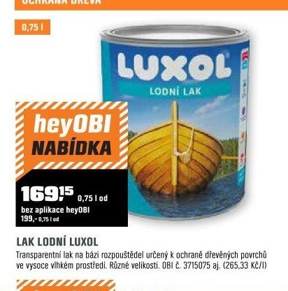 LAK LODNÍ LUXOL
