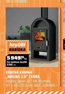 KRBOVÁ KAMNA „MAGNA 3.0“ ČERNÁ