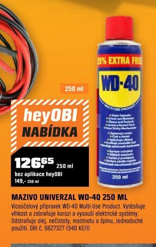MAZIVO UNIVERZAL WD-40 250 ML