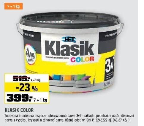 KlasikColor 0777 meruňkový