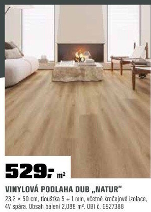 Podl.VinylAQUA DREAMDub Natur 5+1 mm