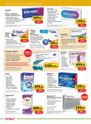 akční leták Dr. Max 1.9.2025-30.9.2025