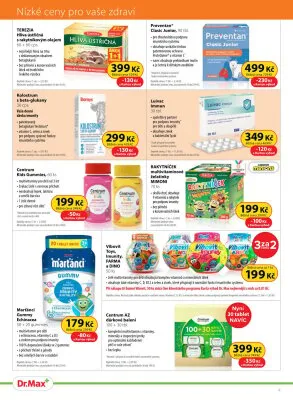 akční leták Dr. Max 1.9.2025-30.9.2025