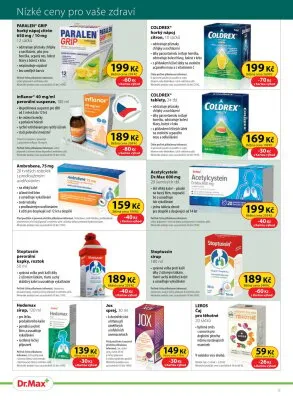 akční leták Dr. Max 1.9.2025-30.9.2025