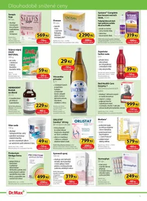 akční leták Dr. Max 1.9.2025-30.9.2025