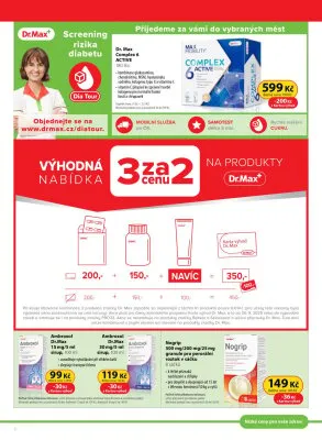 akční leták Dr. Max 1.9.2025-30.9.2025