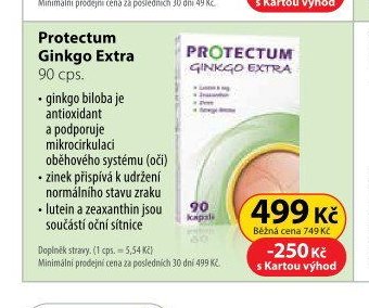 Protectum Ginkgo Extra 90 cps.