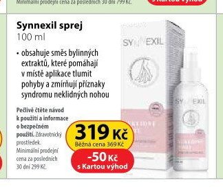 Synnexil sprej 100 ml