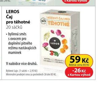 LEROS Čaj pro těhotné