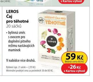 LEROS Čaj pro těhotné