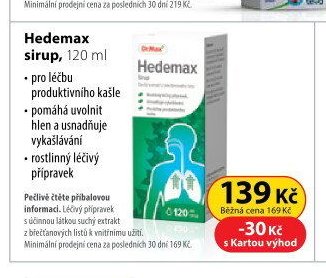 Hedemax sirup, 120 ml