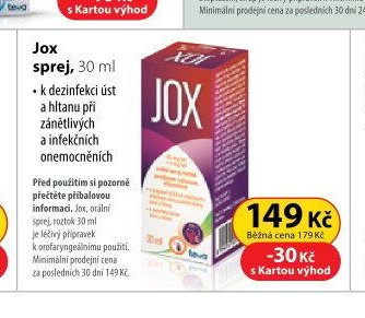 Jox sprej, 30 ml