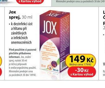 Jox sprej, 30 ml