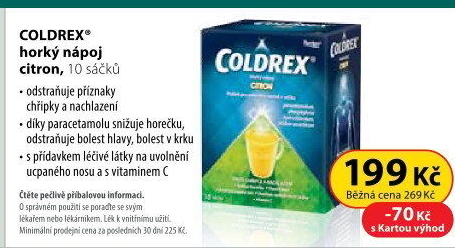 Horký nápoj Coldrex