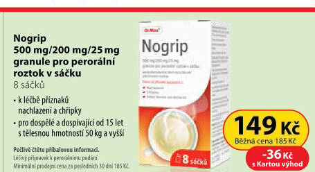 Horký nápoj Nogrip Dr.Max