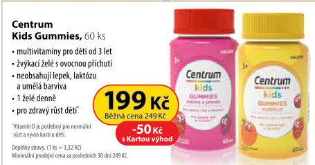 Vitamíny Kids Gummies Centrum