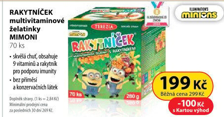 Vitamíny pro děti Rakytníček Terezia