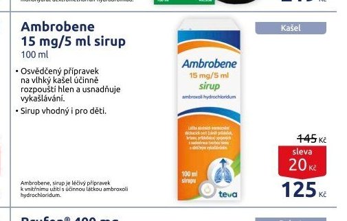 Ambrobene 15 mg/5 ml sirup