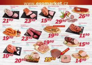 akční leták ESO MARKET 3.9.2025-14.9.2025