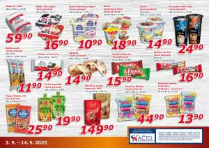 akční leták ESO MARKET 3.9.2025-14.9.2025