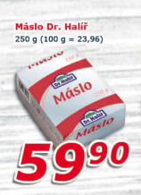 Máslo Dr.Halíř
