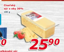 Sýr Císářský 30% Madeta