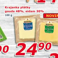 Sýr Gouda 48 % Krajanka