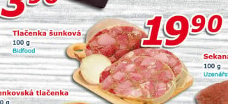 Tlačenka šunková Bidfood