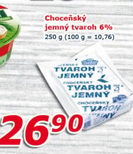 Tvaroh jemný Choceňský