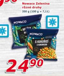 Zelenina mražená Nowaco