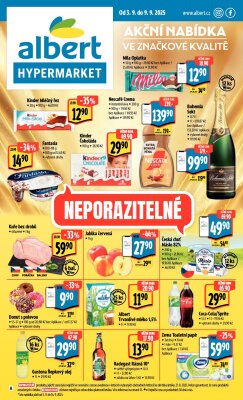 akční leták Albert 3.9.2025-9.9.2025