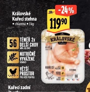 Královské kuřecí stehna