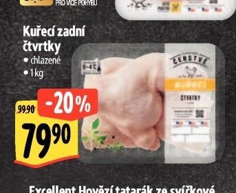 Kuřecí zadní čtvrtky