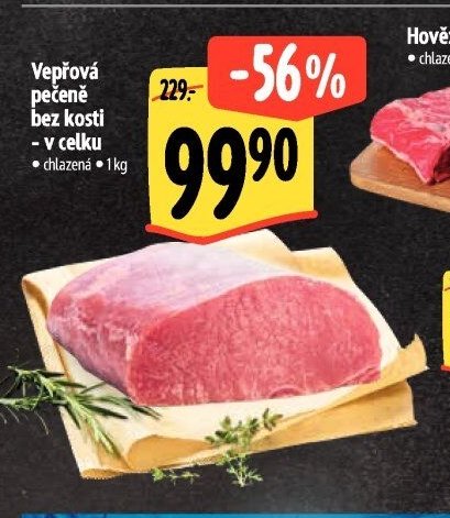 Vepřová pečeně bez kosti