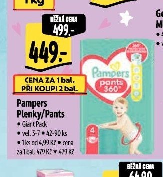 Pampers Plenky/Pants