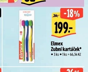Elmex Zubní kartáček