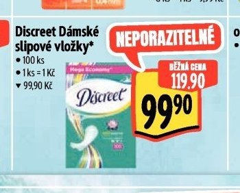 Discreet Dámské slipové vložky