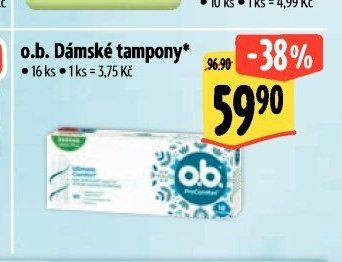 o.b. Dámské tampony