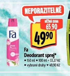 Fa Deodorant sprej