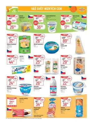 akční leták Globus 3.9.2025-9.9.2025