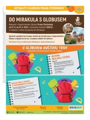 akční leták Globus 3.9.2025-9.9.2025