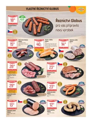 akční leták Globus 3.9.2025-9.9.2025