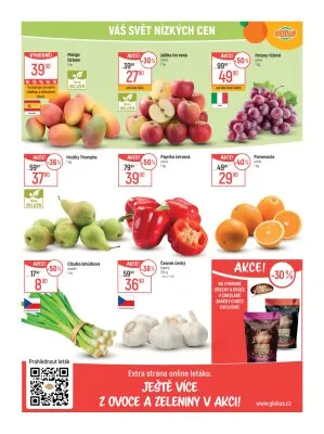 akční leták Globus 3.9.2025-9.9.2025